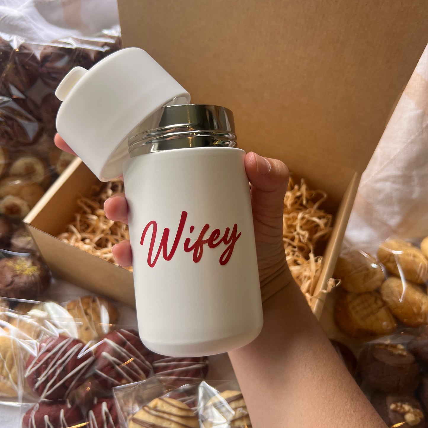 VDAY Travel Kapu & 24x Cookie Gift Set